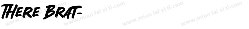 There Brat字体转换